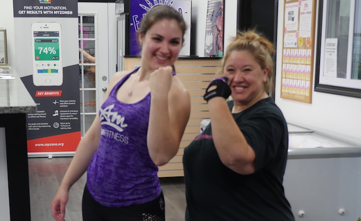 Confident strong women 